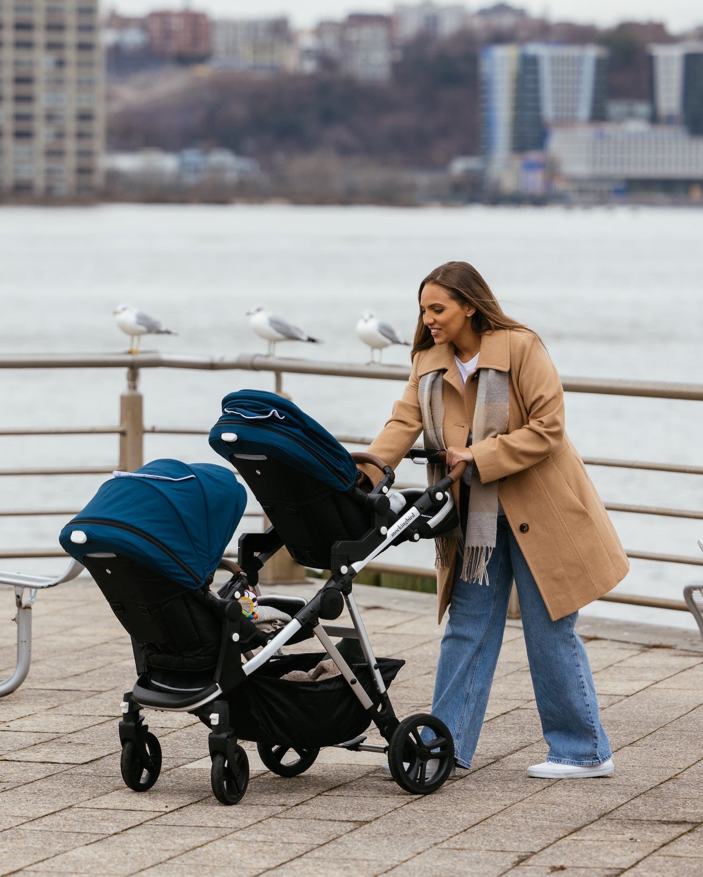Mockingbird Single-to-Double Stroller 2.0