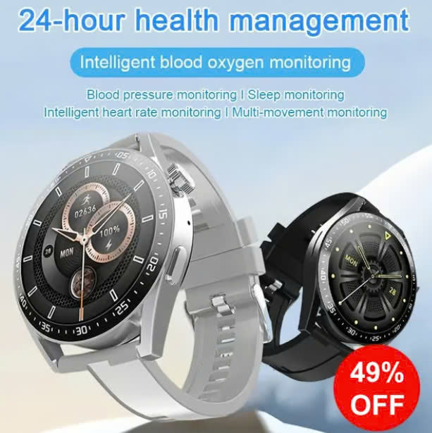 GlucoTrack™ | The Ultimate Watch That Keeps Your Health In Check!