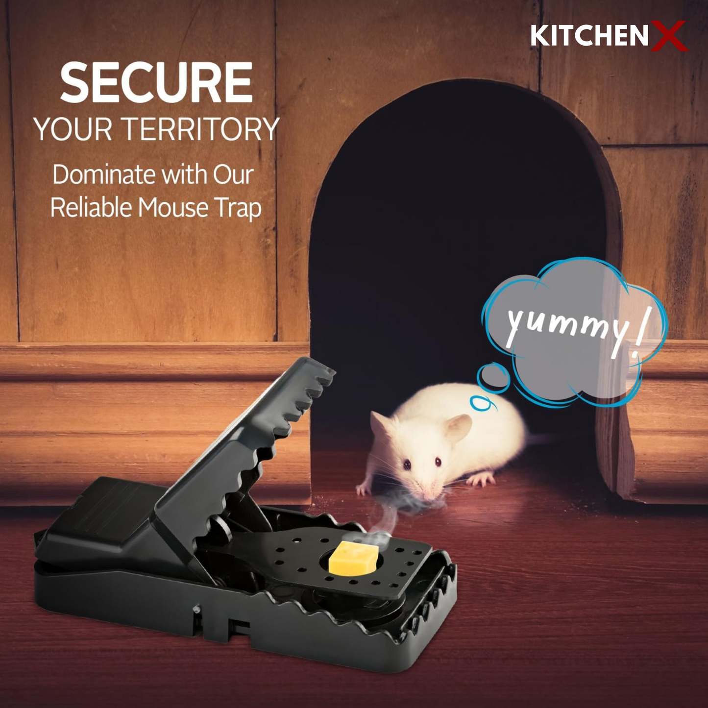 Piège à souris ultra-résistant - (1 ACHETÉ = 1 OFFERT)