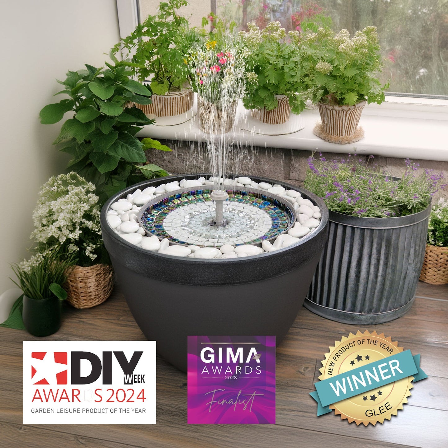 Hydria Cordless Water Feature Kit