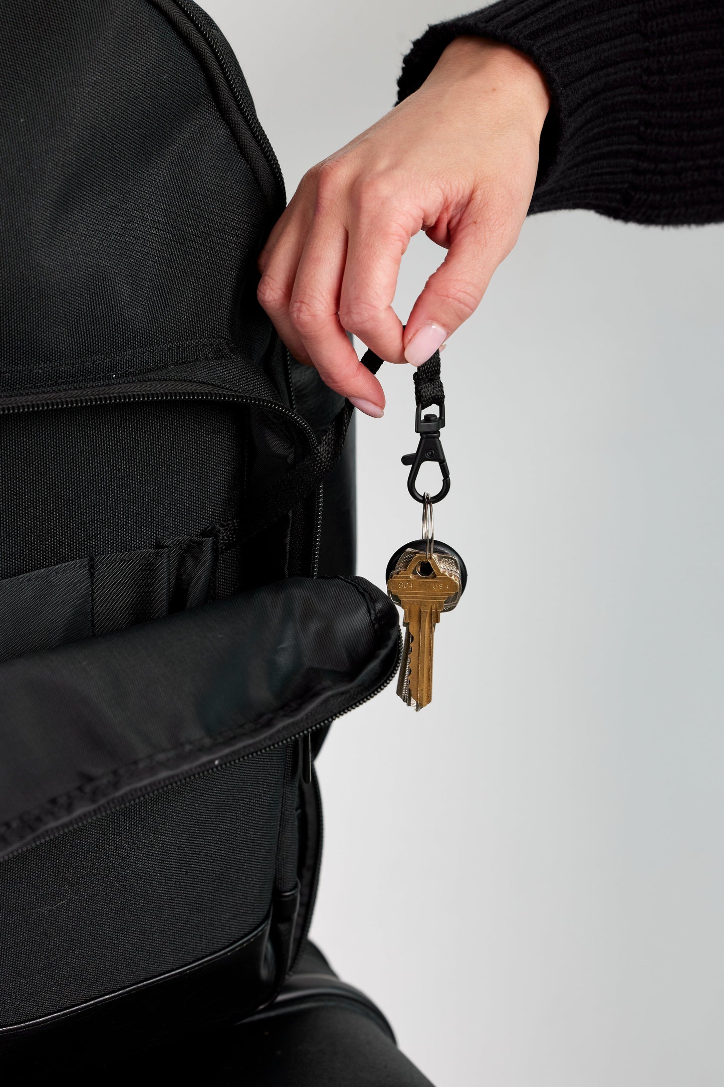 Le sac à dos de voyage noir