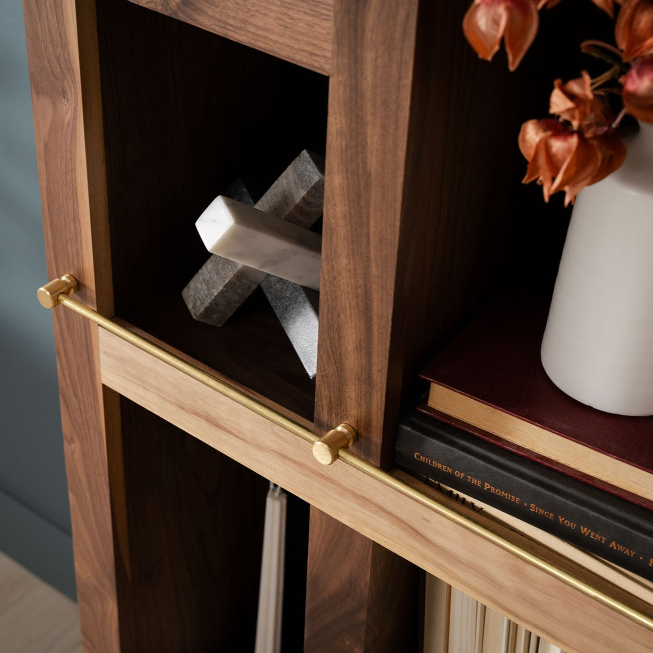 Sliding Gallery Bookcase
