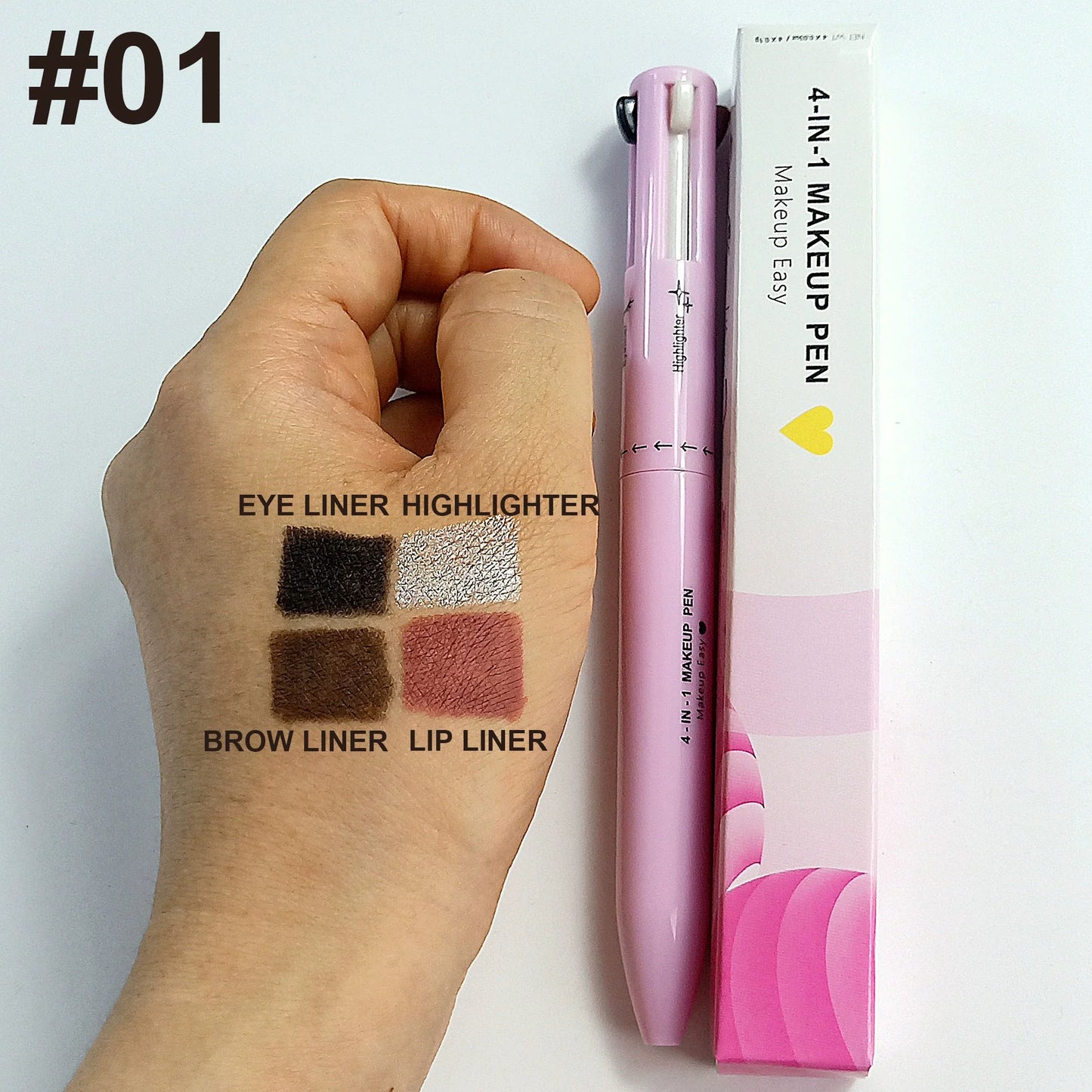 Alurain - 4 in 1 makeup pen