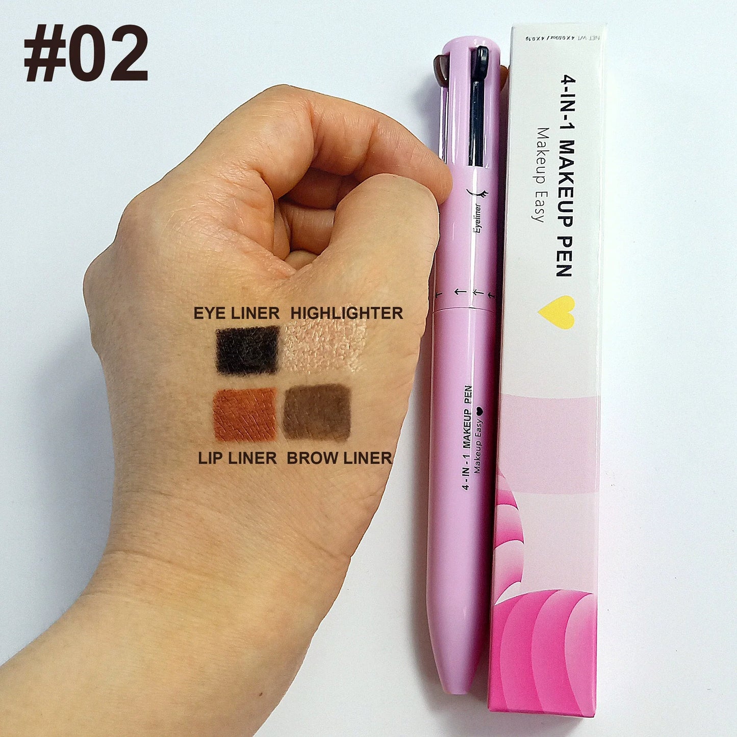 Alurain - 4 in 1 makeup pen