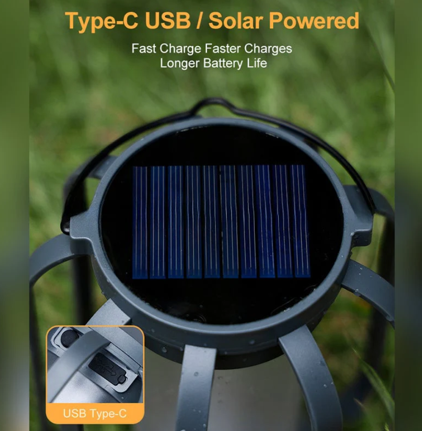 【LAST DAY SALE】Solar Lantern Outdoor Lamp