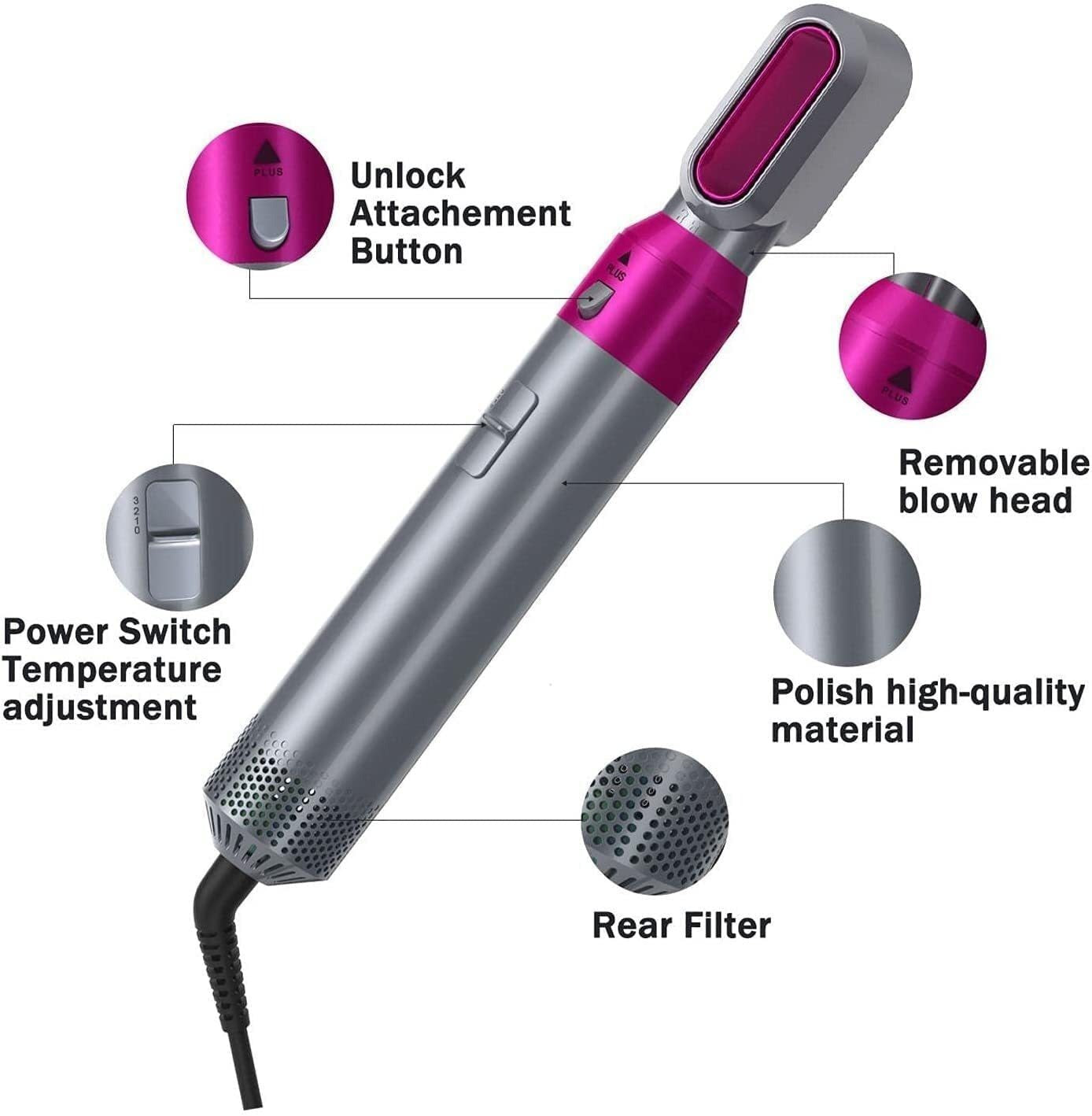 Alurain - The latest 5 in 1 professional styler