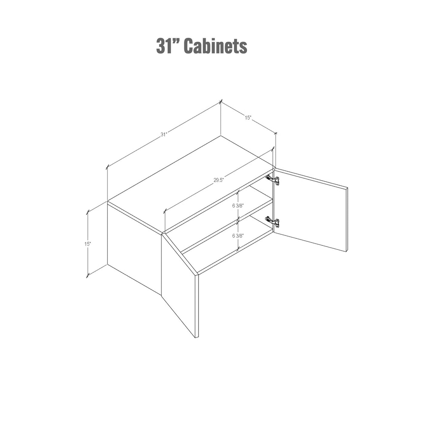 ModShelf Floor to Ceiling Room Divider Shelving with Cabinets