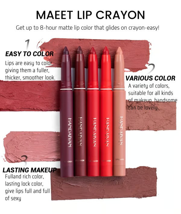 VelvaKiss – Rotating Matte Lip Pencil