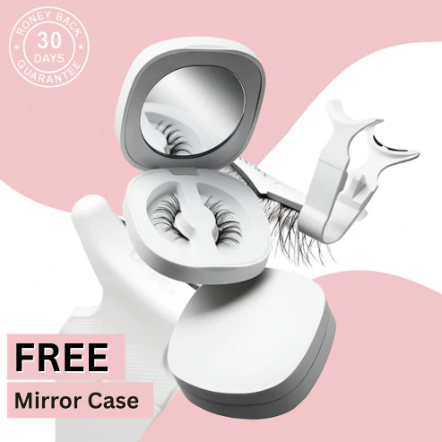 Alurain™ - Beautiful Makeup Reusable Magnetic Eyelash Set