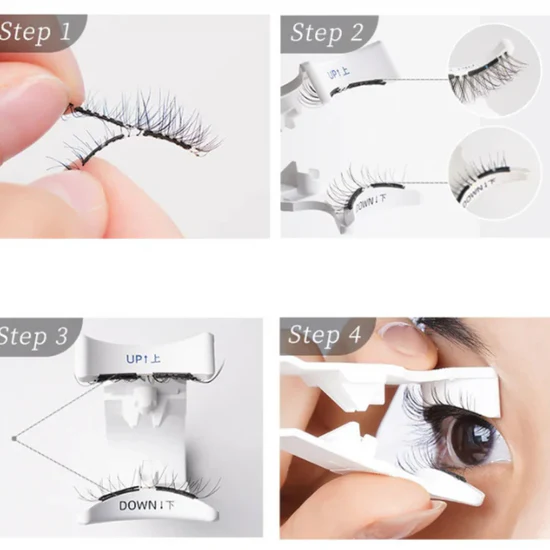 Alurain™ - Beautiful Makeup Reusable Magnetic Eyelash Set