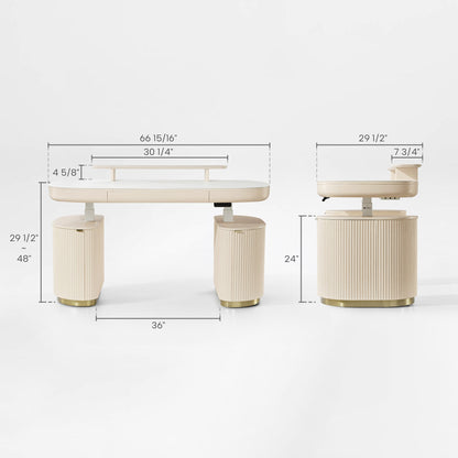 Opal Executive Standing Desk (66"x29")