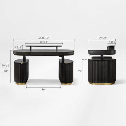 Opal Executive Standing Desk (66"x29")