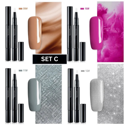NailFlex™ - Effortlessly Add Colorful Nail Art Like a Pro! (Set of 4)