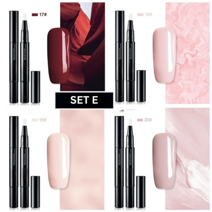 NailFlex™ - Effortlessly Add Colorful Nail Art Like a Pro! (Set of 4)