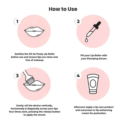 VoluFleur™ Lip Roller – Natural full lips that shine confidently, completely painless