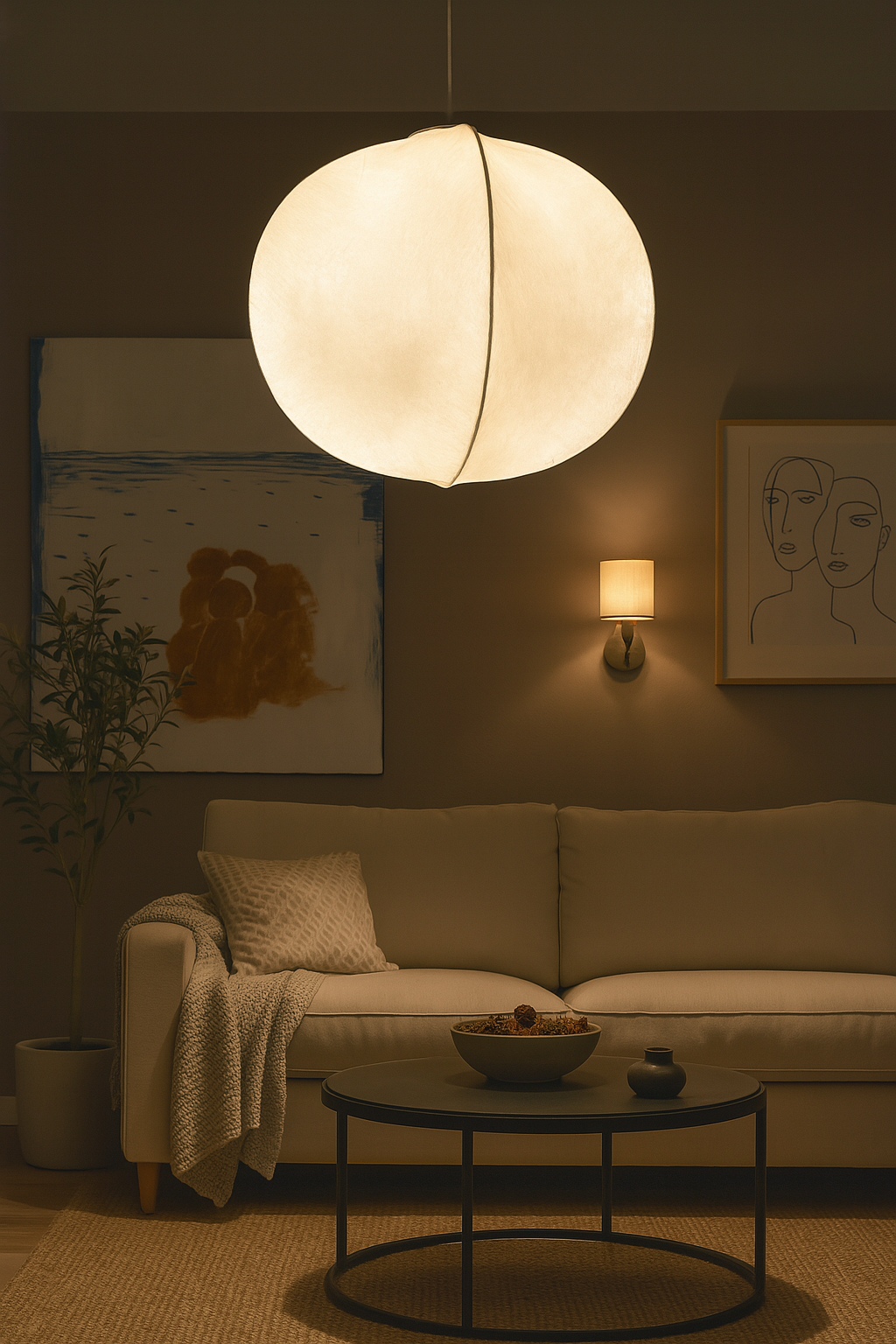 Japanese Pendant Light