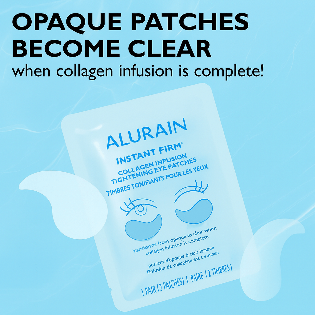 Alurain™ Instant Collagen Eye Patches | Refresh Tired Eyes & Smooth Fine Lines - In Just 15 Minutes