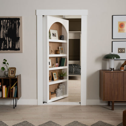 Archway Bookcase Door