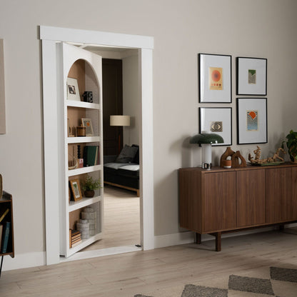 Archway Bookcase Door