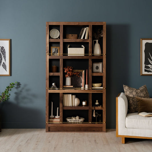 Sliding Gallery Bookcase