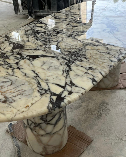 Violet  Oval Dining Table