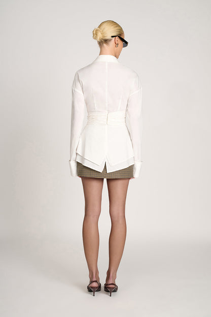 FREYA – TAILORED WRAP SHIRT
