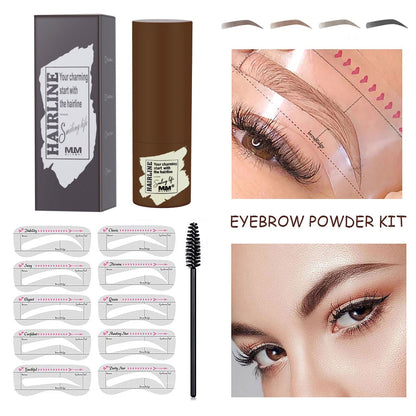 Alurain Eyebrow Stamp Kit