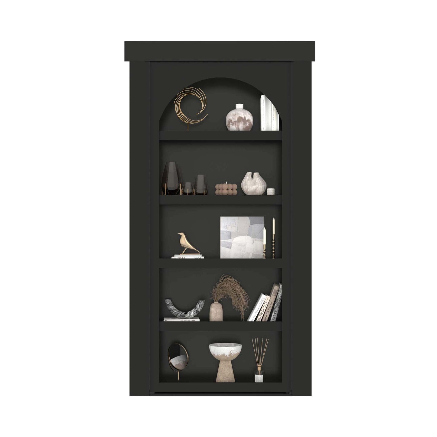 Archway Bookcase Door