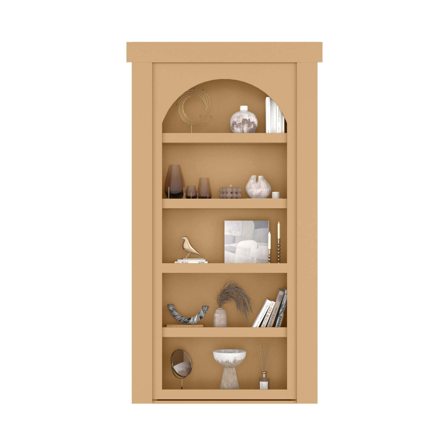 Archway Bookcase Door