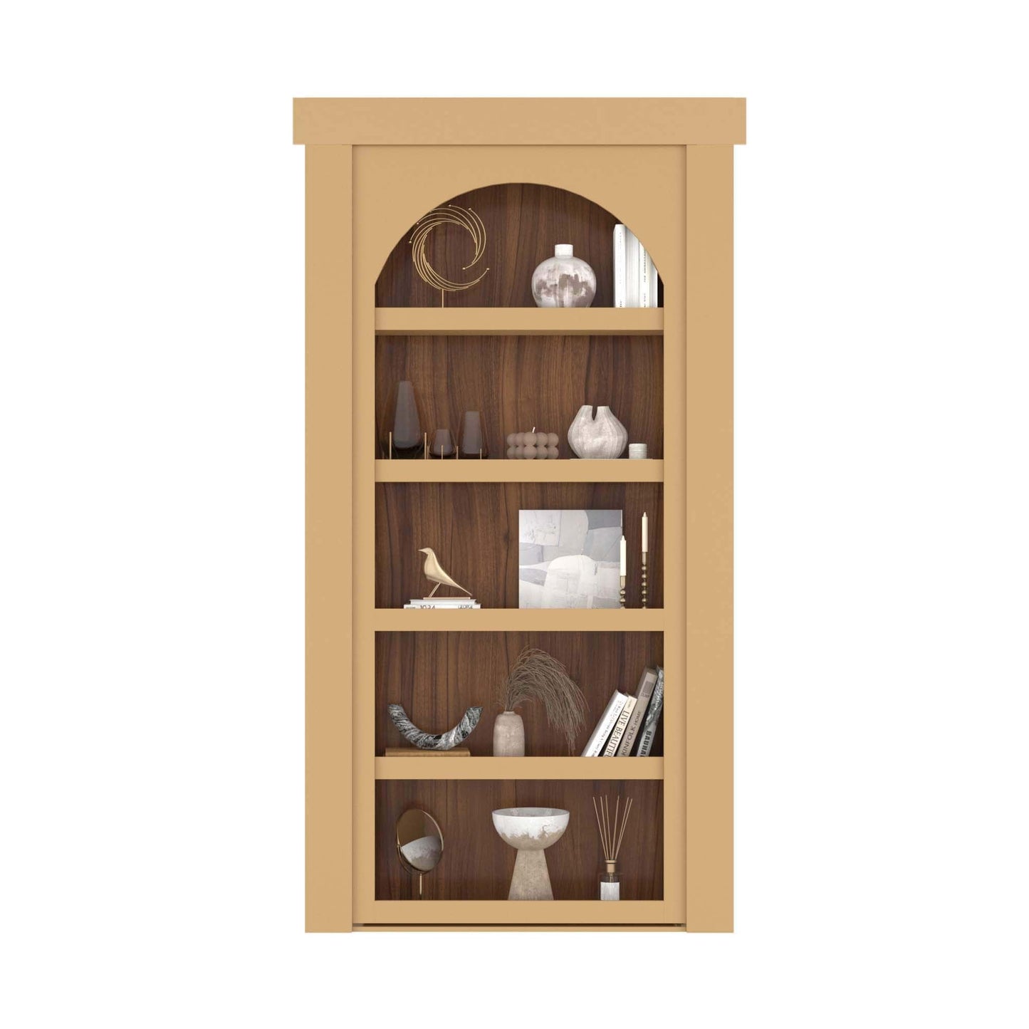 Archway Bookcase Door