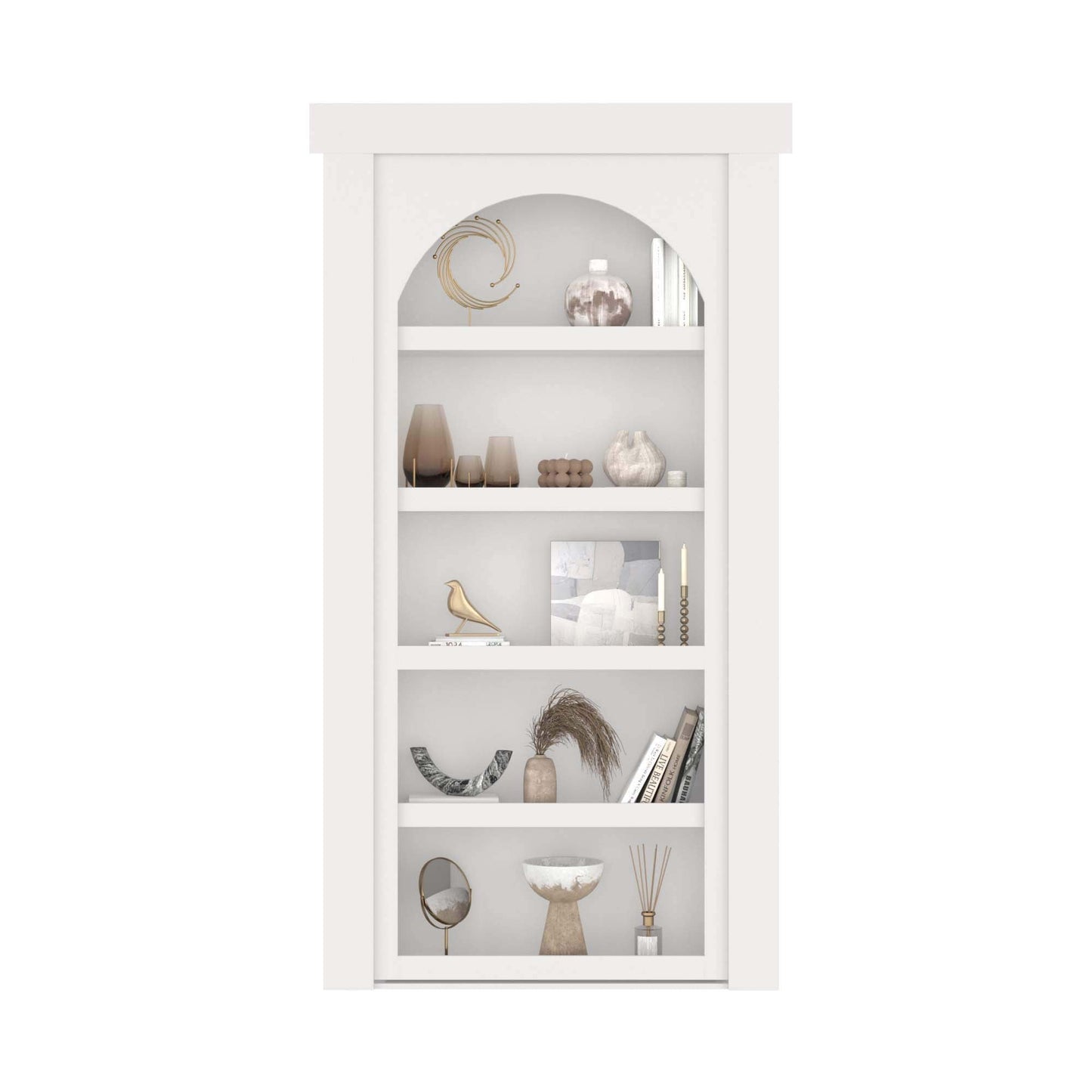 Archway Bookcase Door