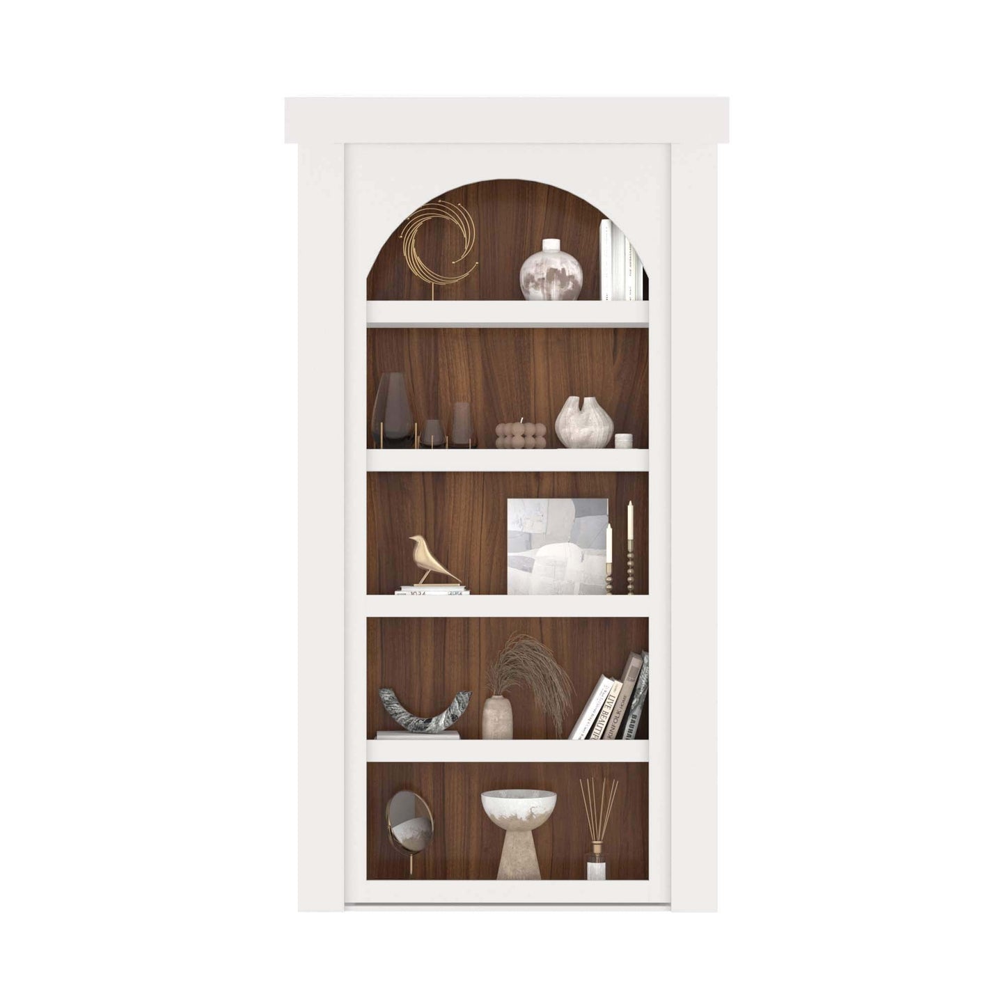 Archway Bookcase Door