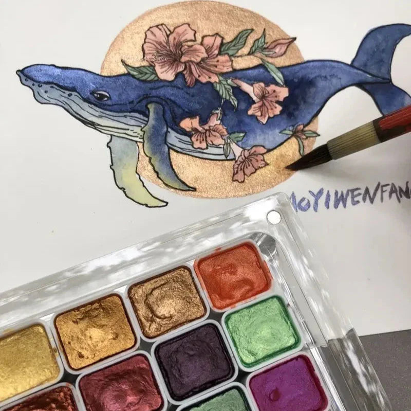 Last Day 50% OFF🔥 | Alurain™ Watercolor Paint Set