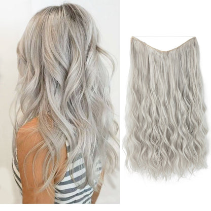 【LAST DAY SALE】Invisible Hair Extensions - Strong and indestructible
