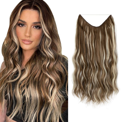 【LAST DAY SALE】Invisible Hair Extensions - Strong and indestructible