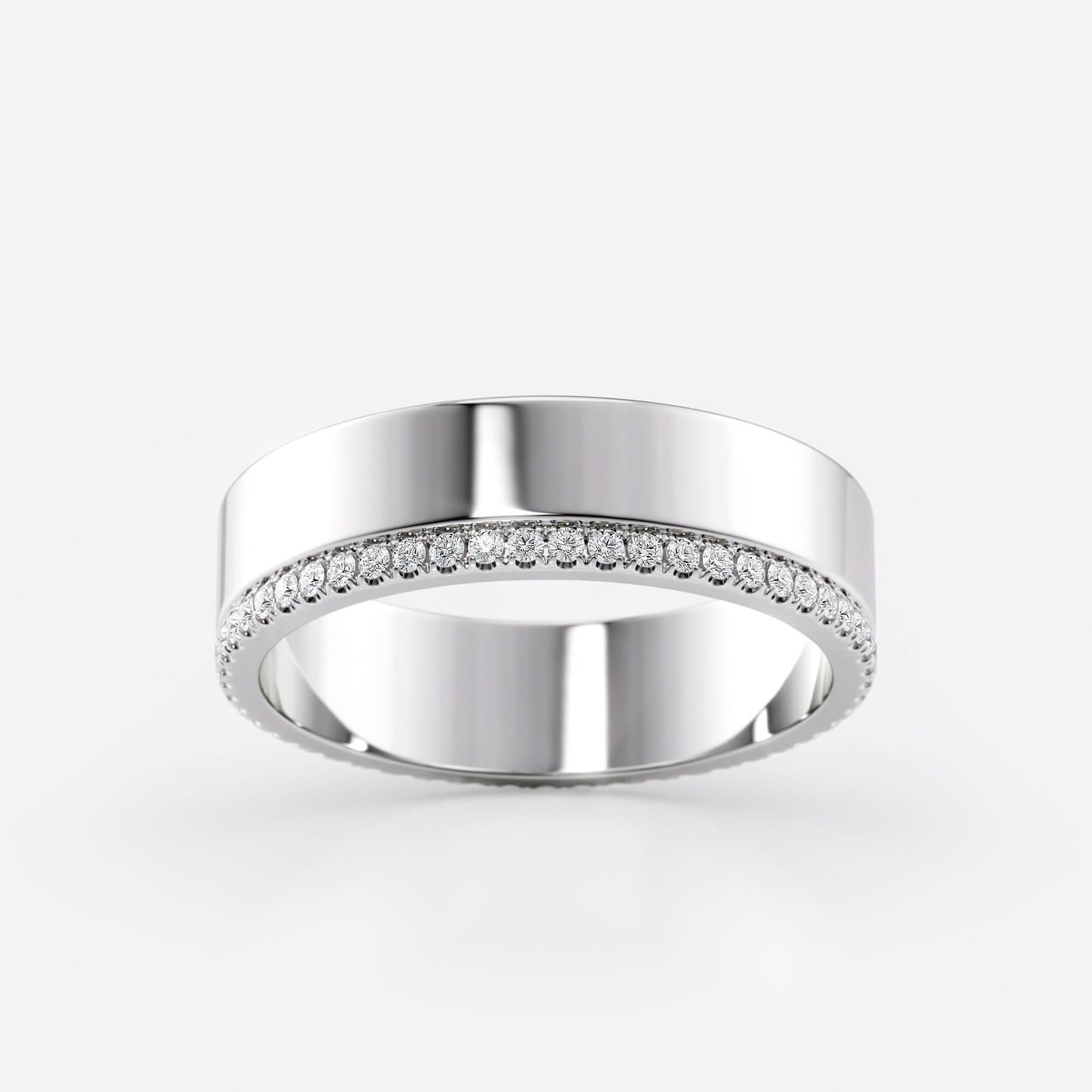 Diamond Accent Wedding Band