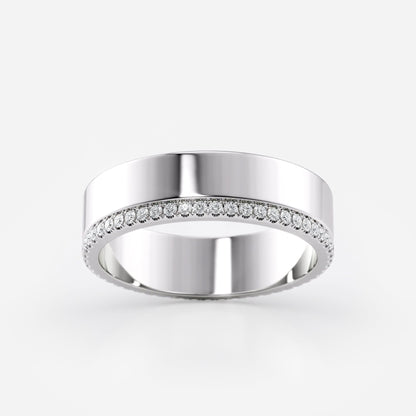 Diamond Accent Wedding Band