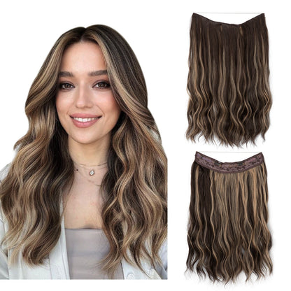 【LAST DAY SALE】Invisible Hair Extensions - Strong and indestructible