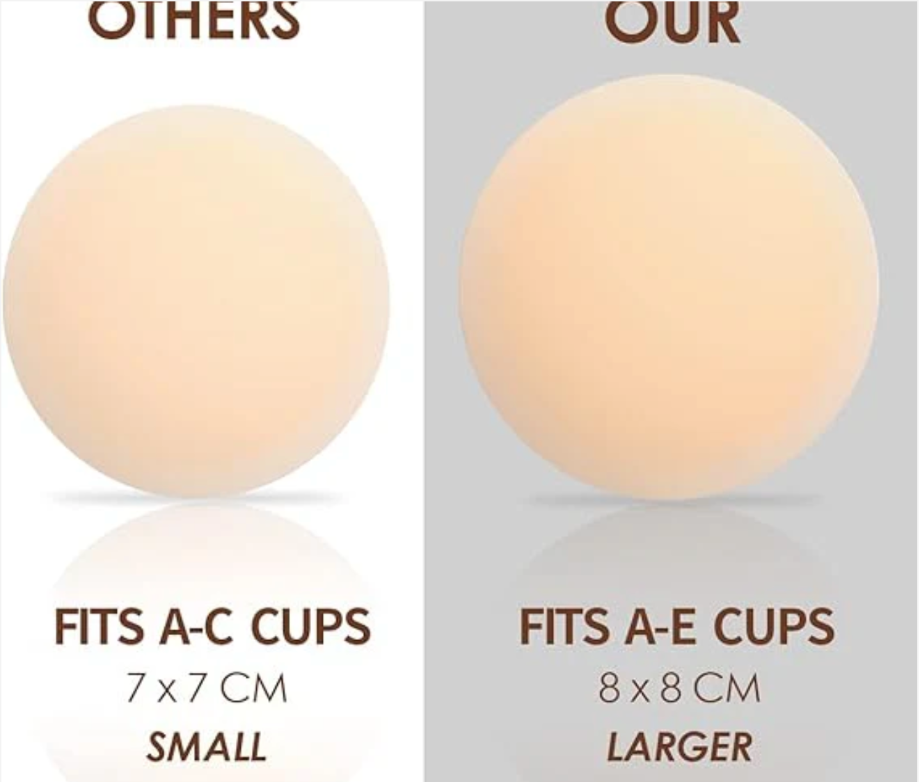 Cache-tétons sans coutures BareEase – Confiance et confort toute la journée – 1 acheté, 1 offert 