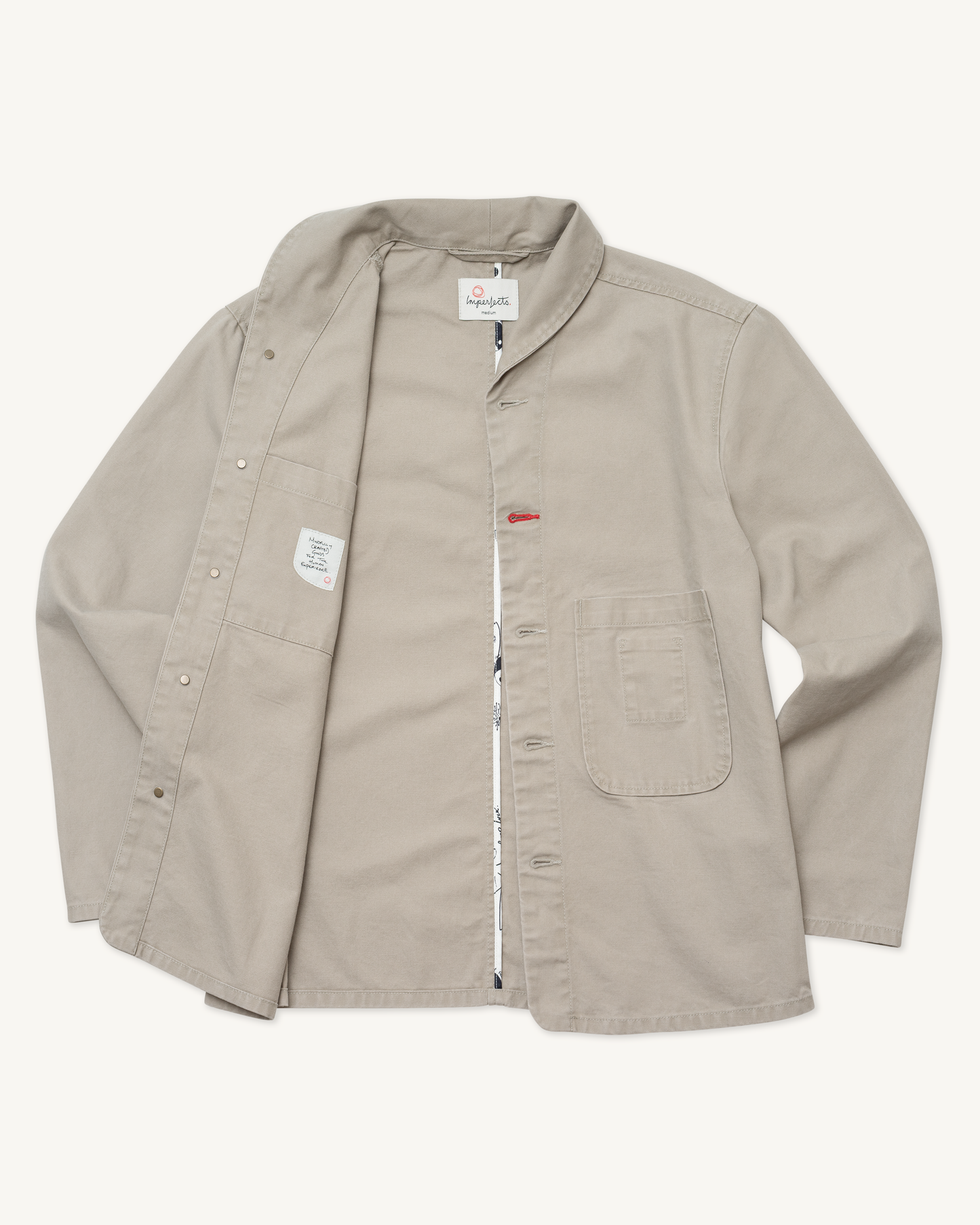 Shepherds Shirt in Craft Canvas