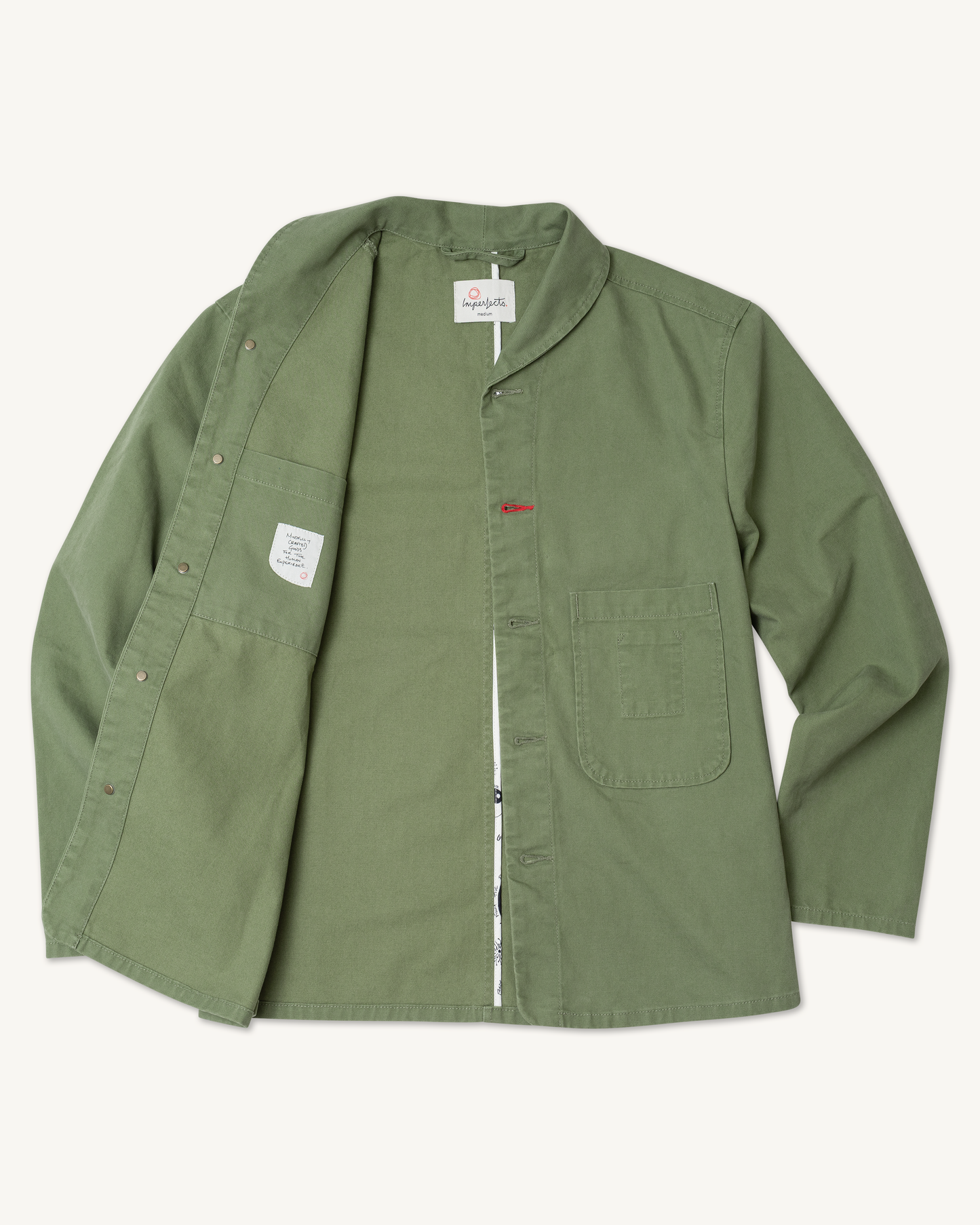 Shepherds Shirt in Craft Canvas