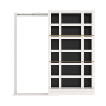 Sliding Gallery Bookcase