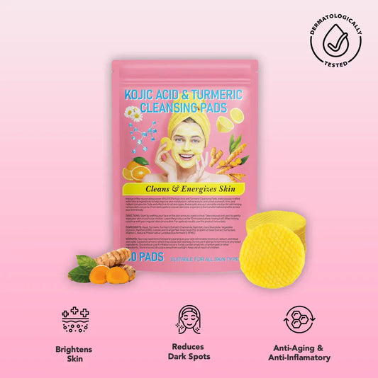 Alurain™ Turmeric & Kojic Acid Pads | 40 Pack