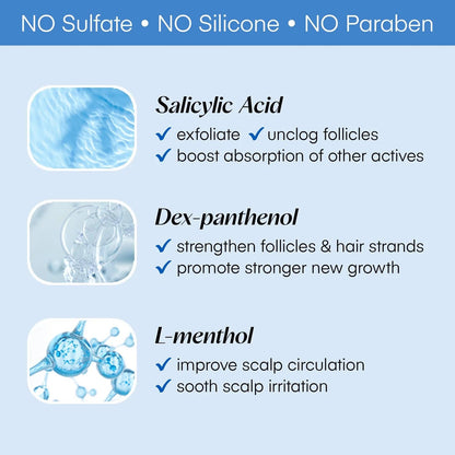 Alurain™ Serum – Revitalize fresh, thick hair and soothe your scalp all day long