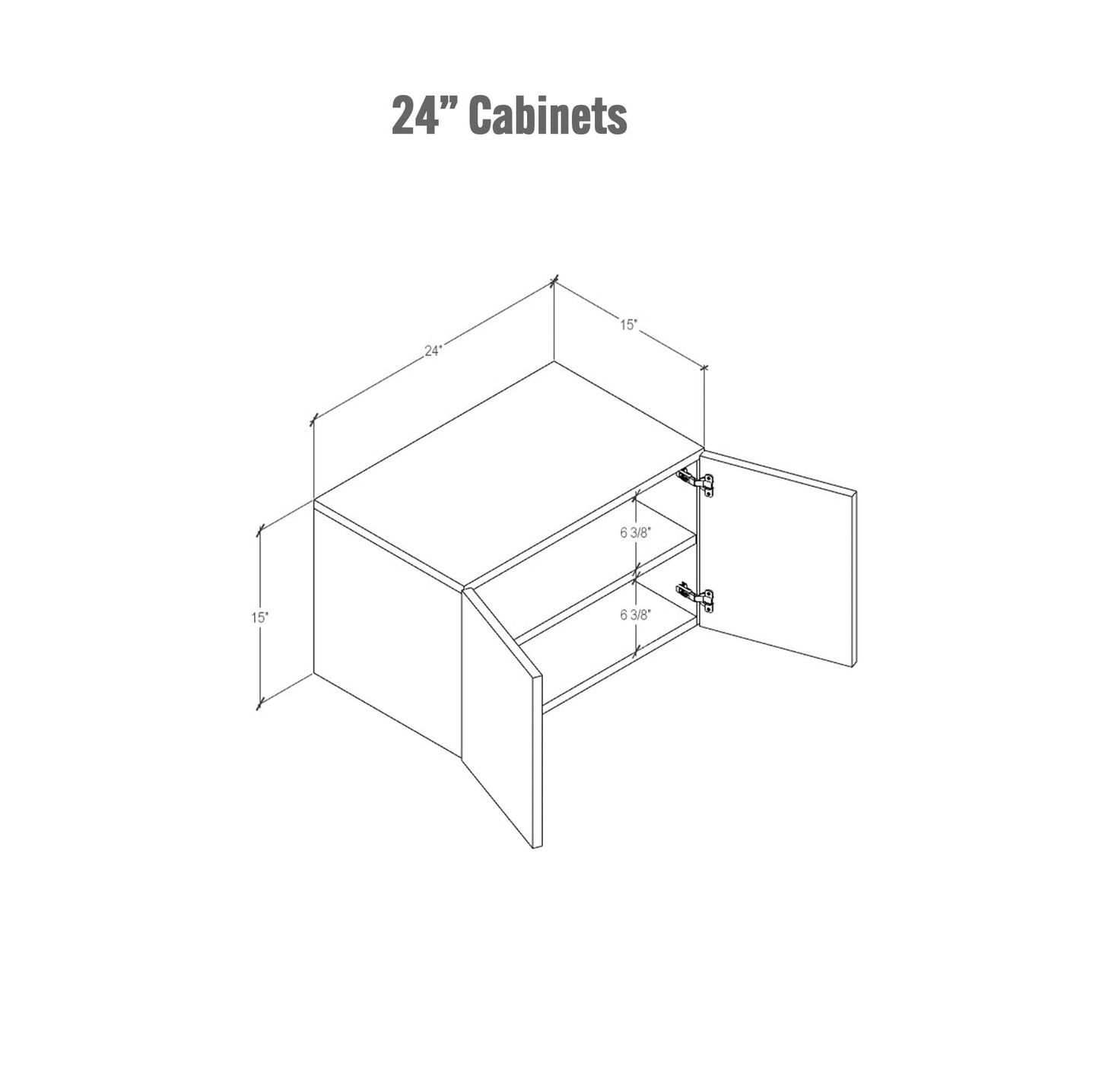 Modular Shelving Units - Aluminum Shelves and Wood Cabinets
