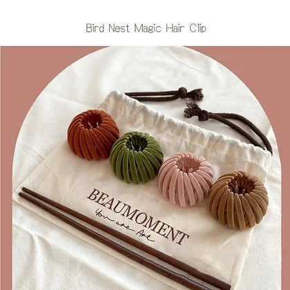 Alurain™ Korean ball hair clip