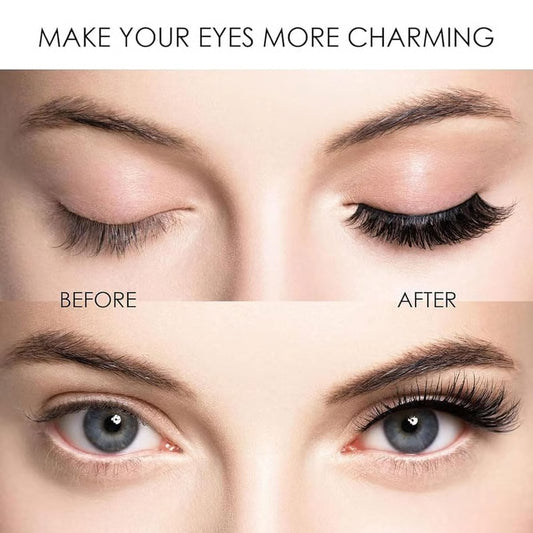 Alurain™ - Beautiful Makeup Reusable Magnetic Eyelash Set