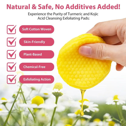 Alurain™ Turmeric & Kojic Acid Pads | 40 Pack