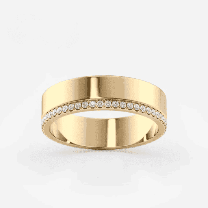 Diamond Accent Wedding Band