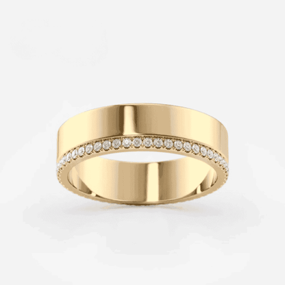 Diamond Accent Wedding Band